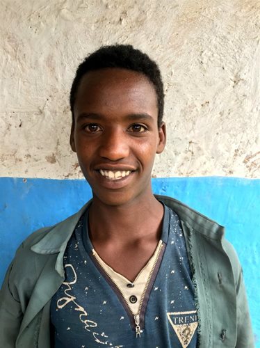 A smiling young man